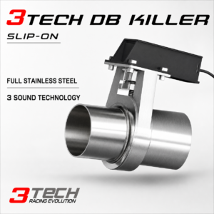 3TECH DB Killer Slip-on EVA Remote full stainless steel