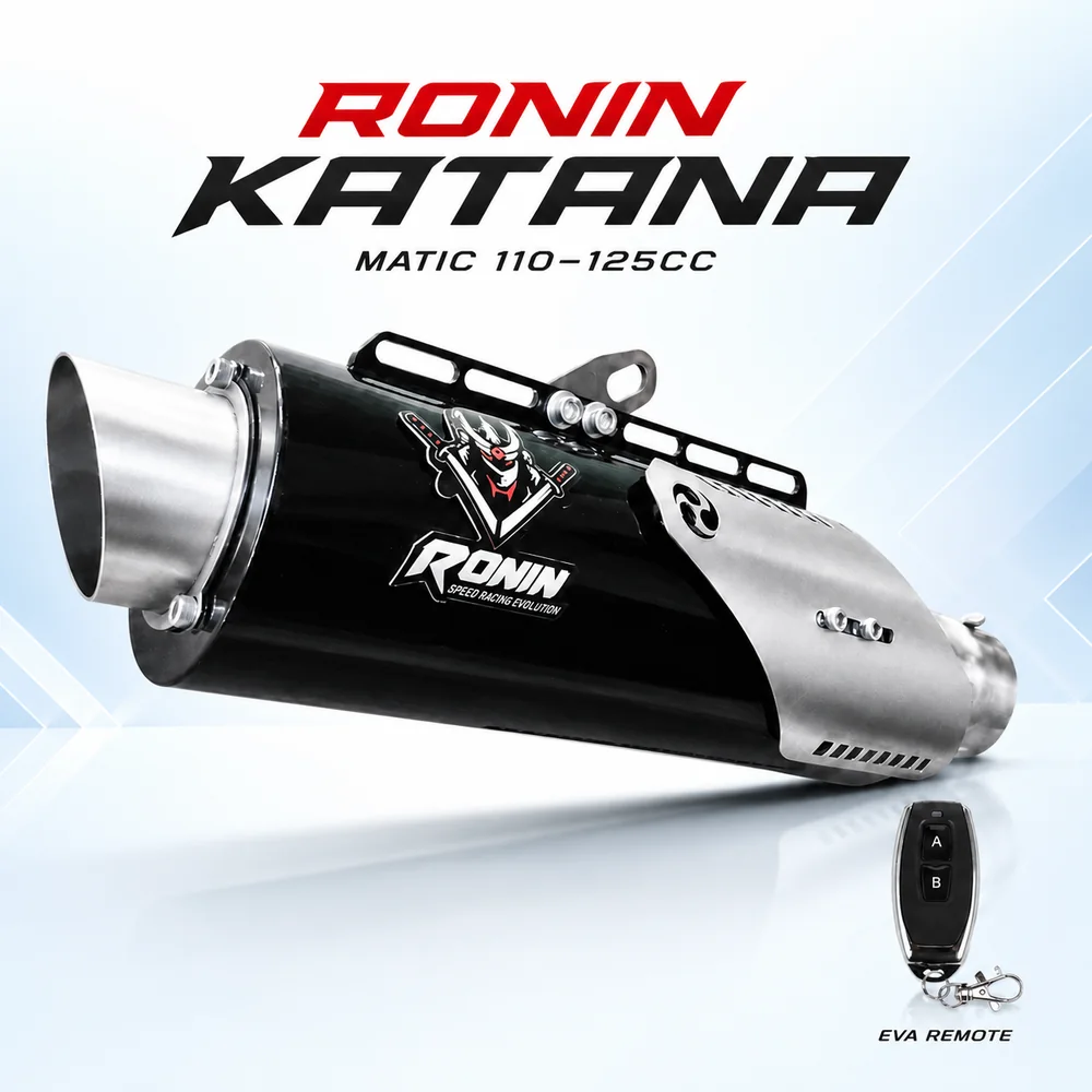 Ronin Katana EVA Remote Matic 110–125cc Hitam