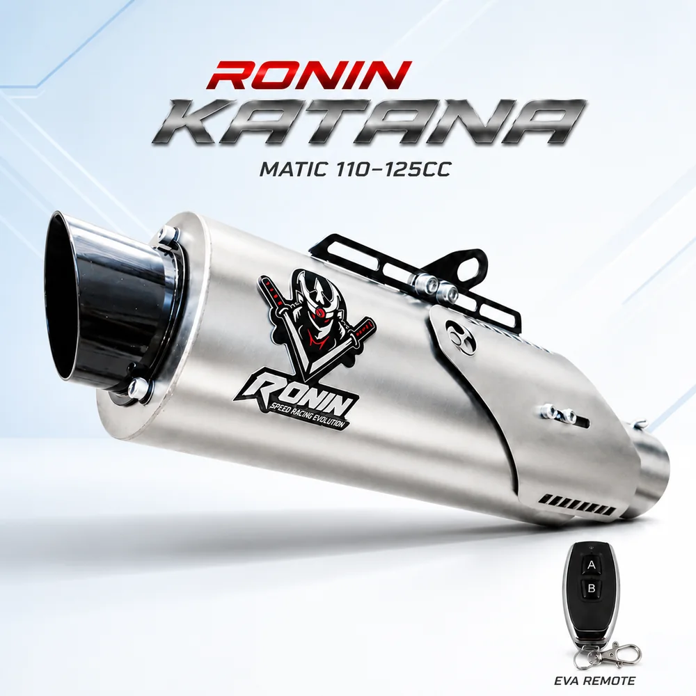 Ronin Katana EVA Remote Matic 110–125cc Silver
