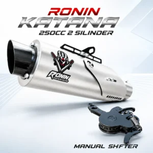 Ronin Katana Manual Shifter 250cc 2 Silinder Silver