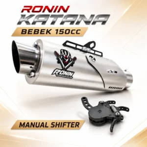 Ronin Katana Manual Shifter Bebek 150cc Silver