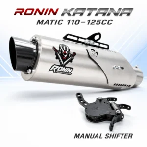 Ronin Katana Manual Shifter Matic 110–125cc Silver
