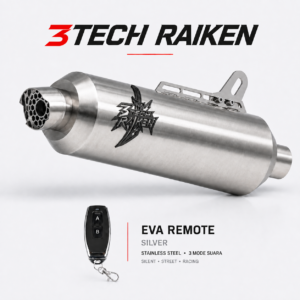 3tech Raiken Daily Silver-EVA Remote