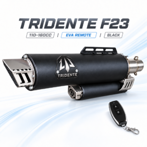 Silencer Only Tridente F23 EVA Remote 150–160cc Universal