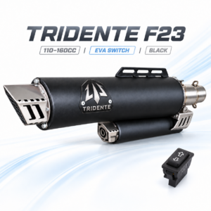 Silencer Only Tridente F23 EVA Switch 150–160cc Universal